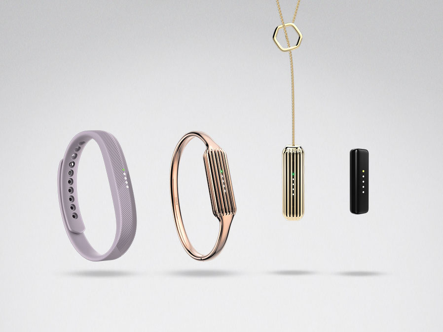 Fitbit Flex 2手鐲與墜飾圖