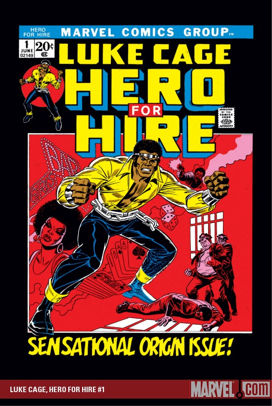 《Hero for Hire #1》漫畫封面