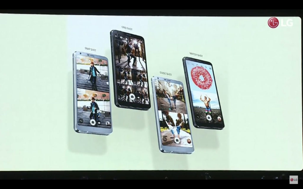 LG G6四種拍攝方式