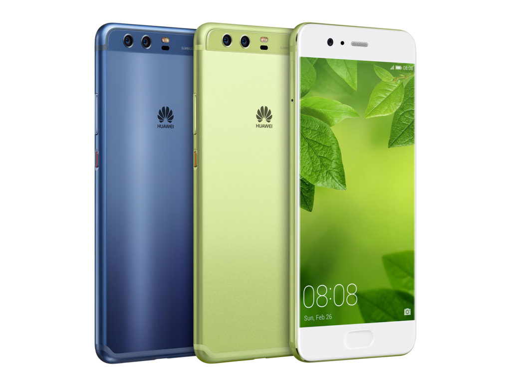 Huawei P10草木綠與鑽雕藍