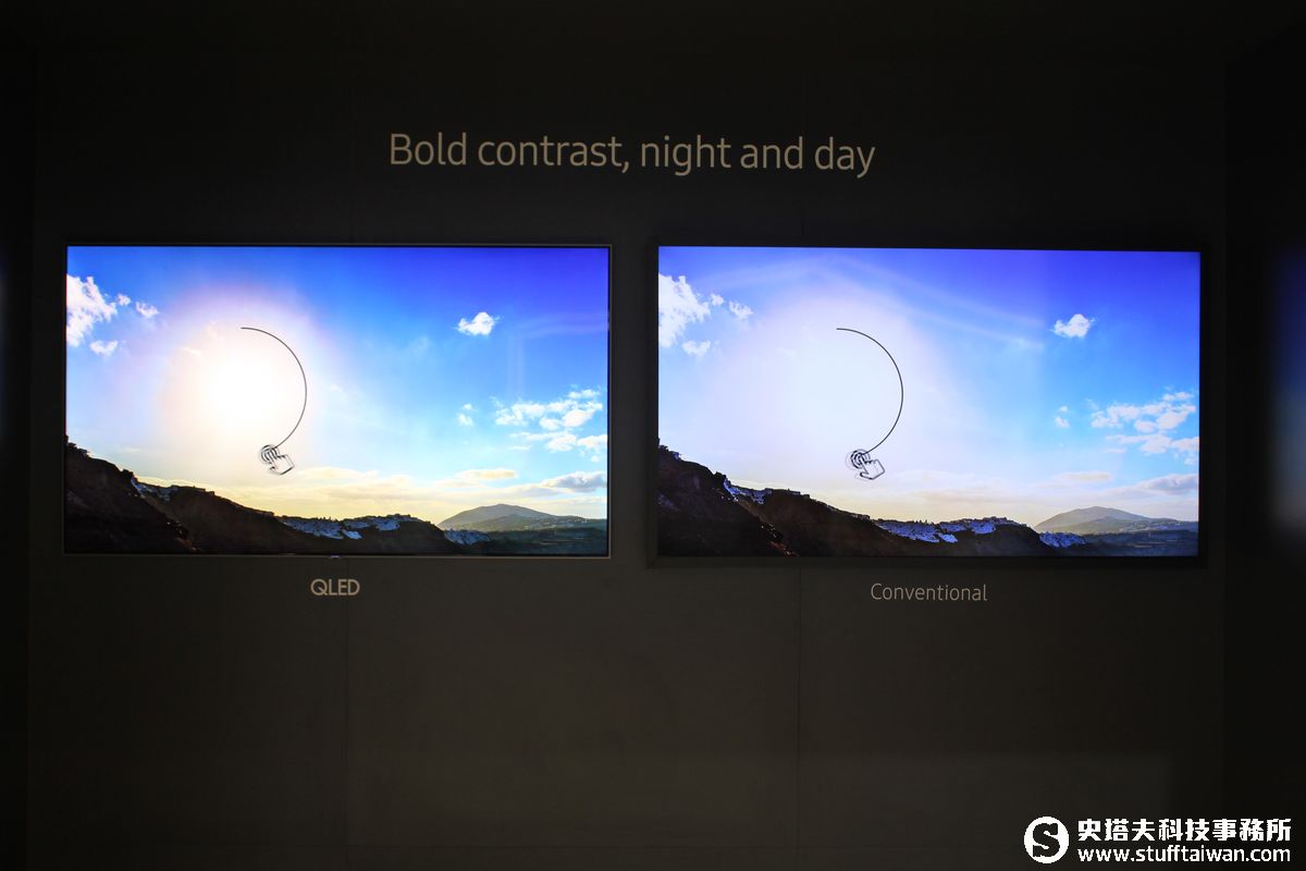 Samsung QLED TV電視畫質突破極限！客廳中最美的藝術品