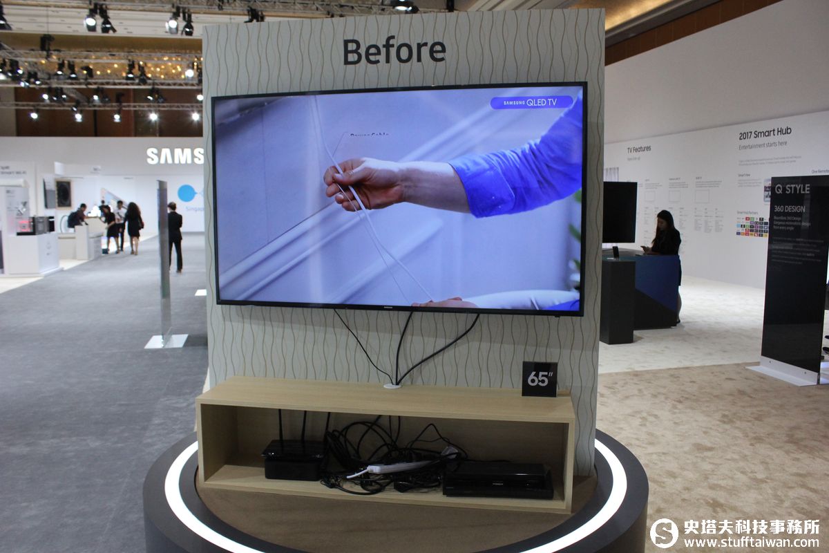 Samsung QLED TV電視畫質突破極限！客廳中最美的藝術品