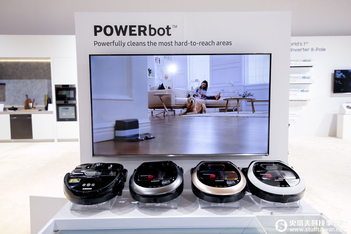 任何角落都清潔溜溜！Samsung POWERbot VR7000掃地機器人