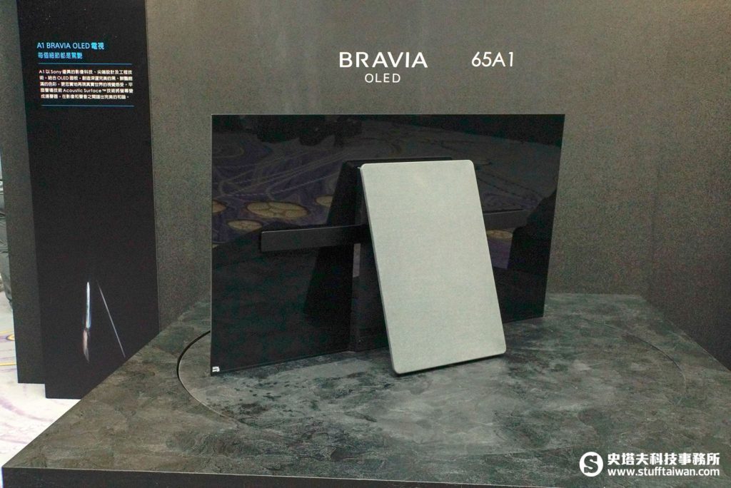 Sony BRAVIA 4K OLED電視背部