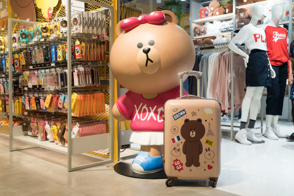 LINE FRIENDS x Samsonite 聯名款行李箱