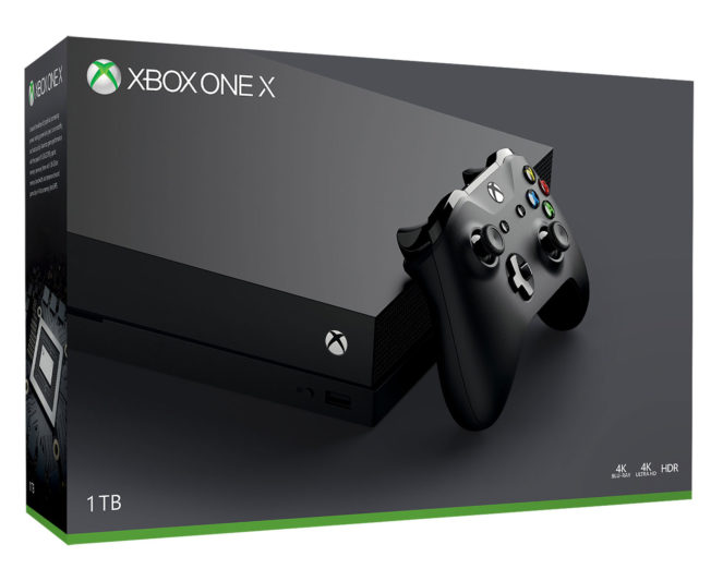 Xbox One X 1TB 黑潮版