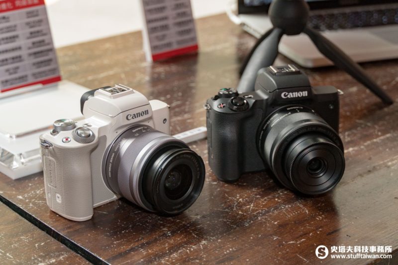 Canon EOS M50神祕黑、時尚白