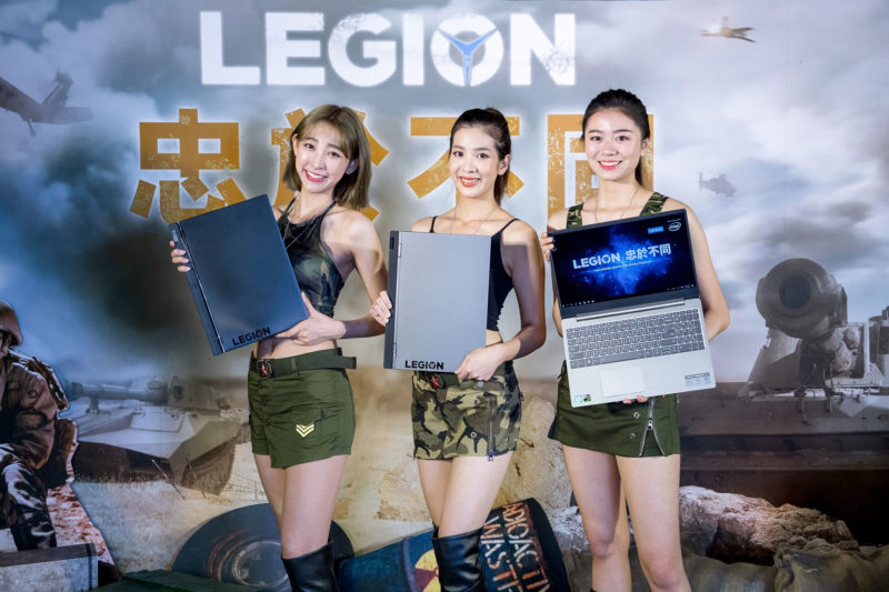 Lenovo Legion 2018產品發表會情境圖