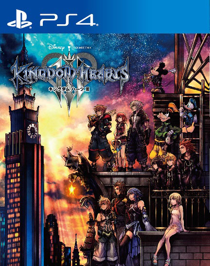 《KINGDOM HEARTS III》遊戲包裝封面