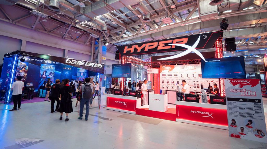 WirForce 2018 HyperX攤位