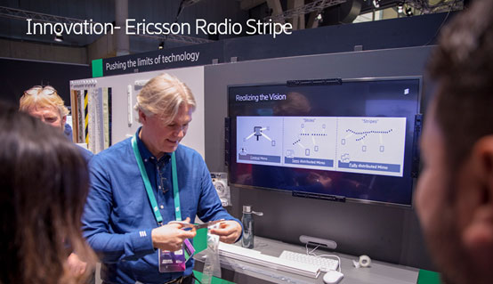 愛立信在MWC 2019展示Radio Stripe