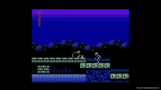 《Castlevania Ⅱ Simon's Quest》遊戲畫面